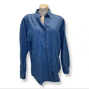 Banana Split Jean Shirt NWOT